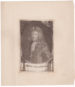 antique portrait from Pepys Diary